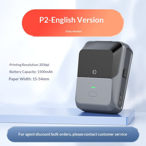 P2 Thermal Portable Label Printer