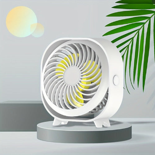 New Desktop Small Fan, Portable Office Student Dormitory Home Mini Fan