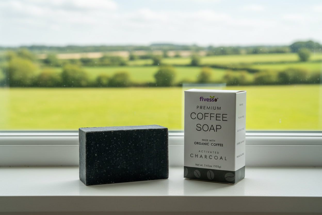 Activated Charcoal - Premium Coffee Soap Bar